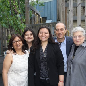 Gemilut Chasadim Award winner, Maya Mesh, and her family