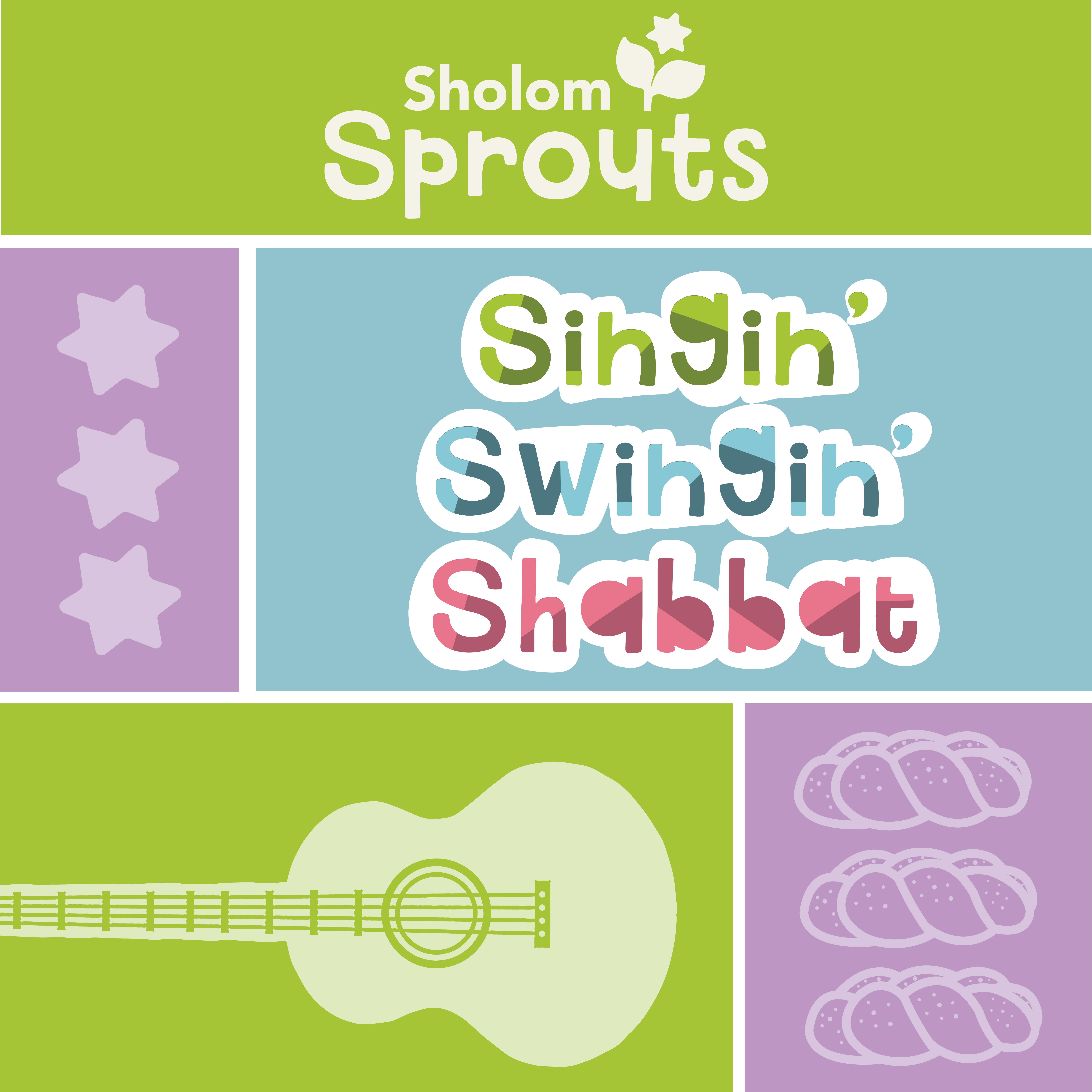 Singin' Swingin' Shabbat logo