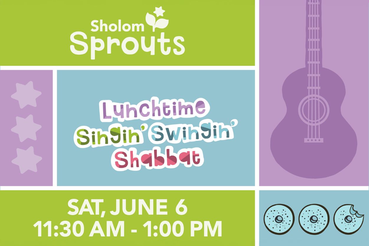 (Web) Lunchtime Singin Swingin Shabbat