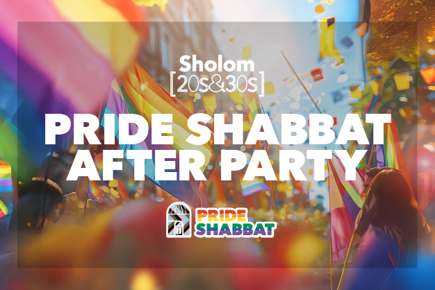 (Web) Sholom 20s & 30s Pride Shabbat After Party